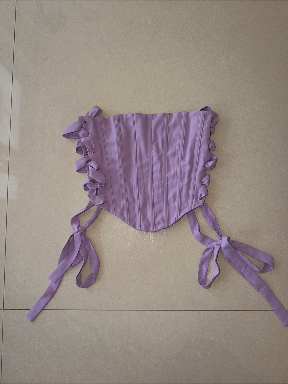 Meshki Lilac Corset Top